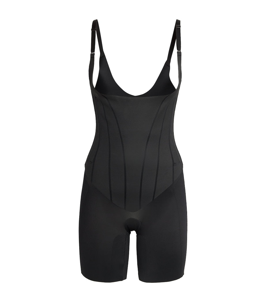 SPANXsupersculpt TotalContour Open-Bust Mid-Thigh Bodysuit