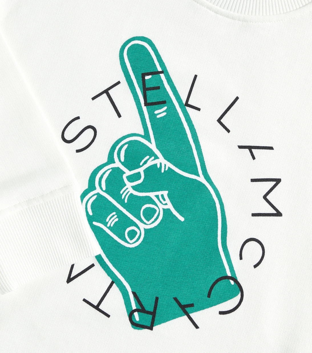 Stella McCartney Kids - Logo printed cotton jersey sweatshirt