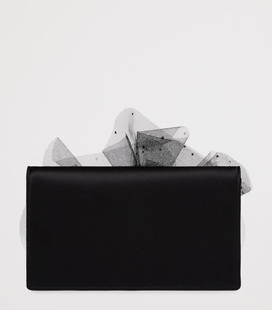 Christian Louboutin Bettina Tulle Clutch Bag