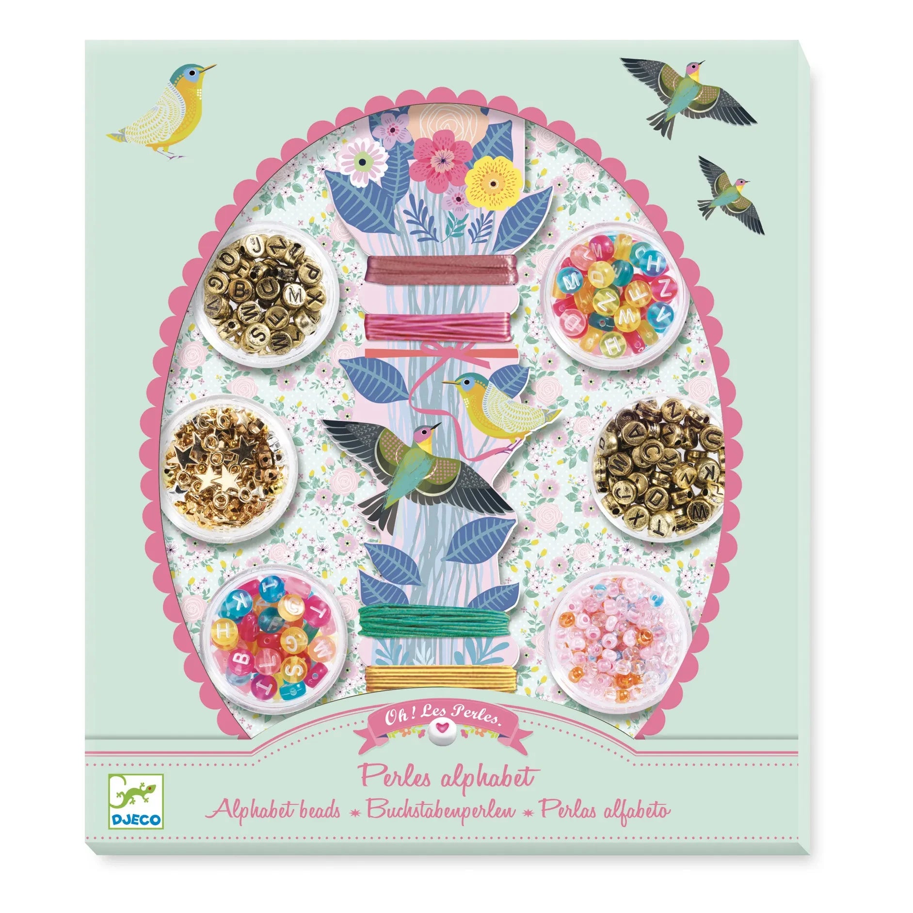 Djeco - DIY Alphabet Bracelet Kit