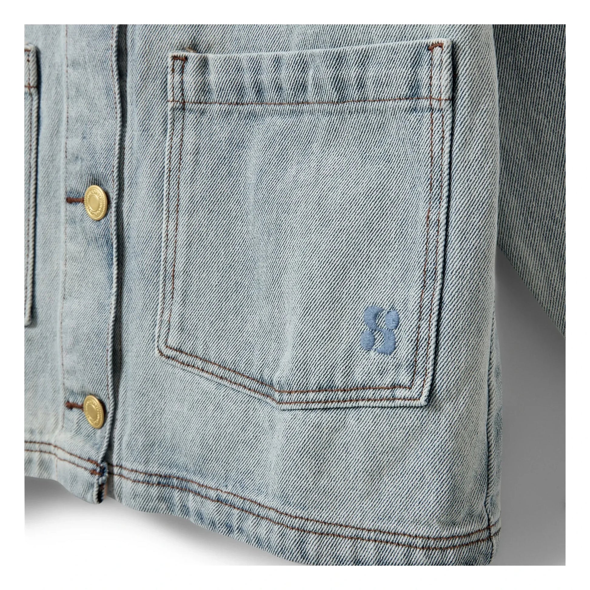 Sofie Schnoor - Lynnsy Denim Jacket | Light Blue