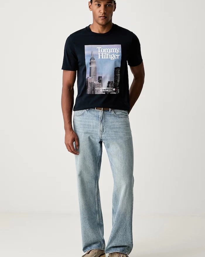 Tommy Hilfiger erkek pamuklu tişört