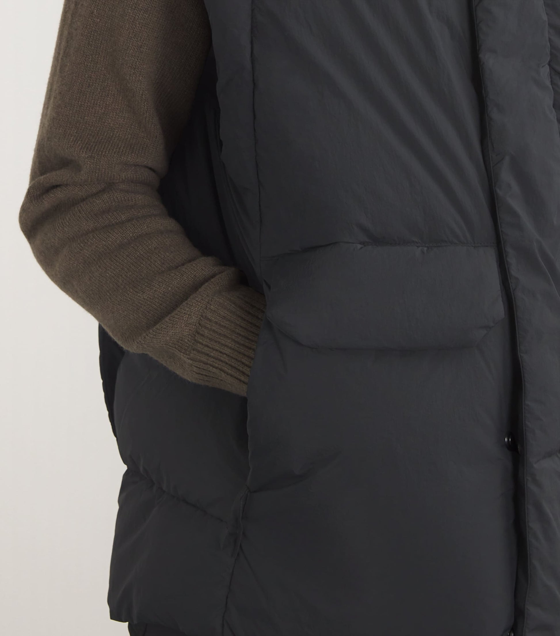 Canada Goose Black Down Water-Repellent Wilu Puffer Gilet