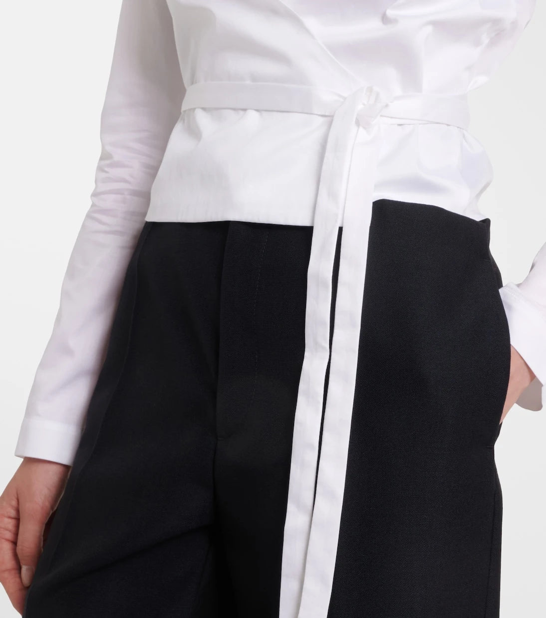 Tove - Bronte cotton wrap top