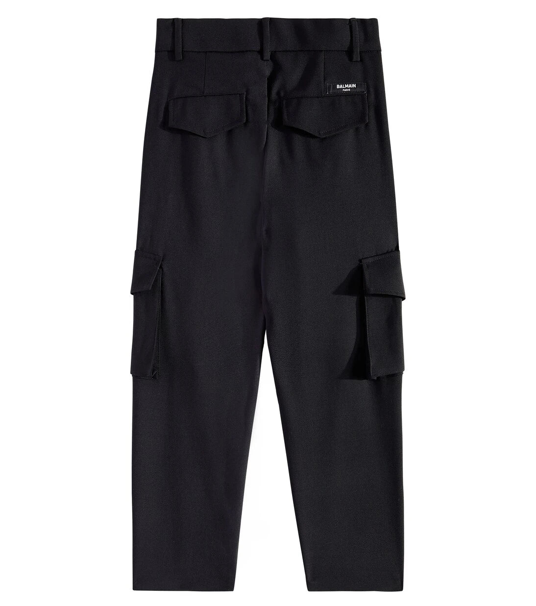 Balmain Kids - Yün kargo pantolon