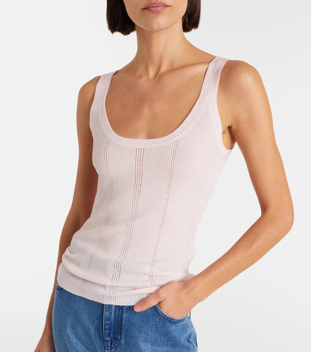 Gabriela Hearst - Lucy rib-knitted wool tank top