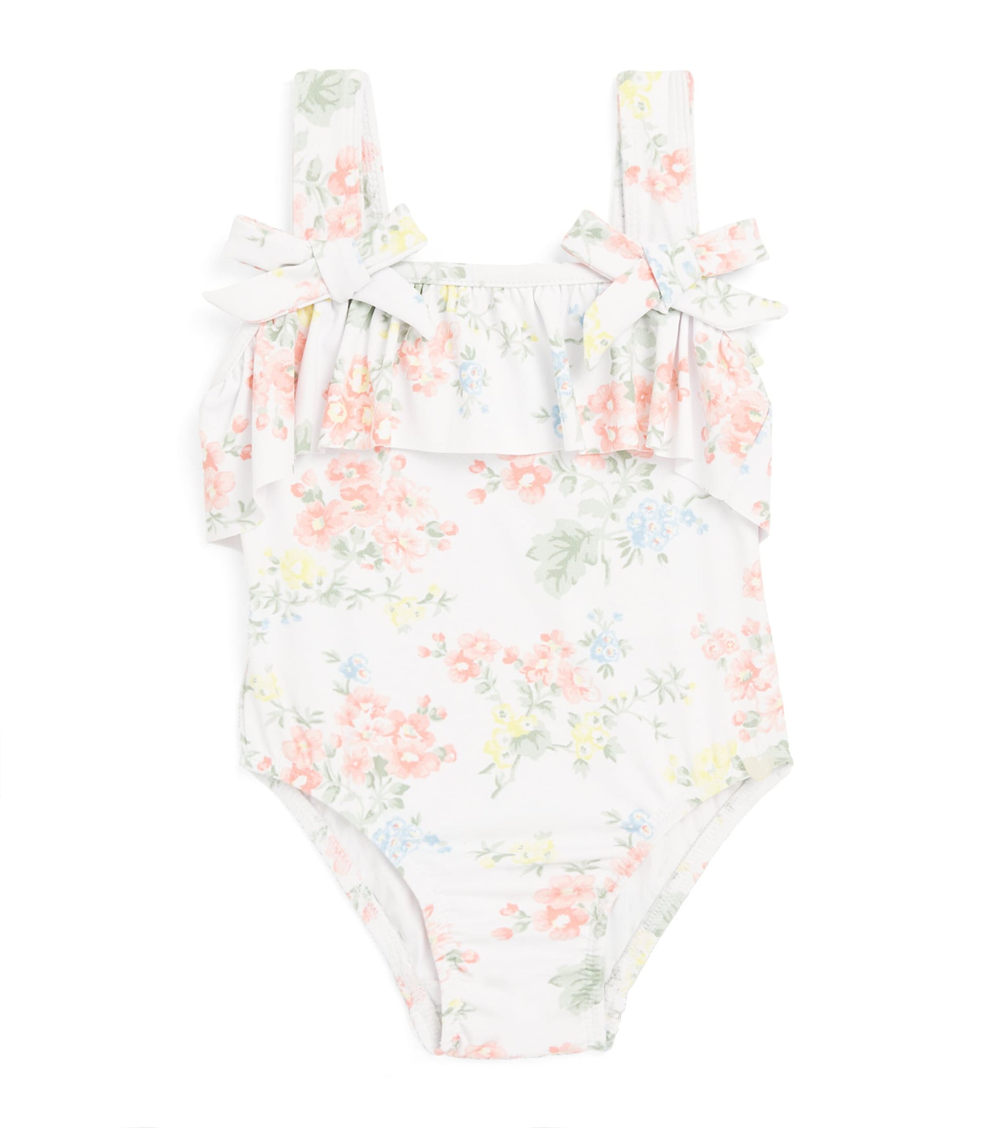 Ruffled Floral Swimsuit (3-36 Months)