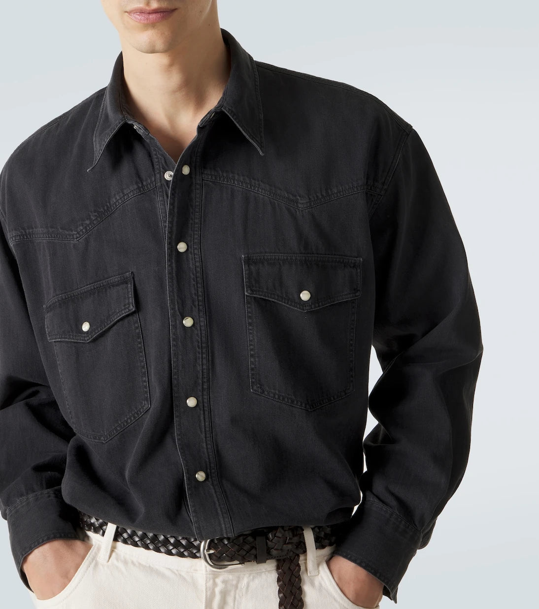 Studio Nicholson - Mylo denim overshirt