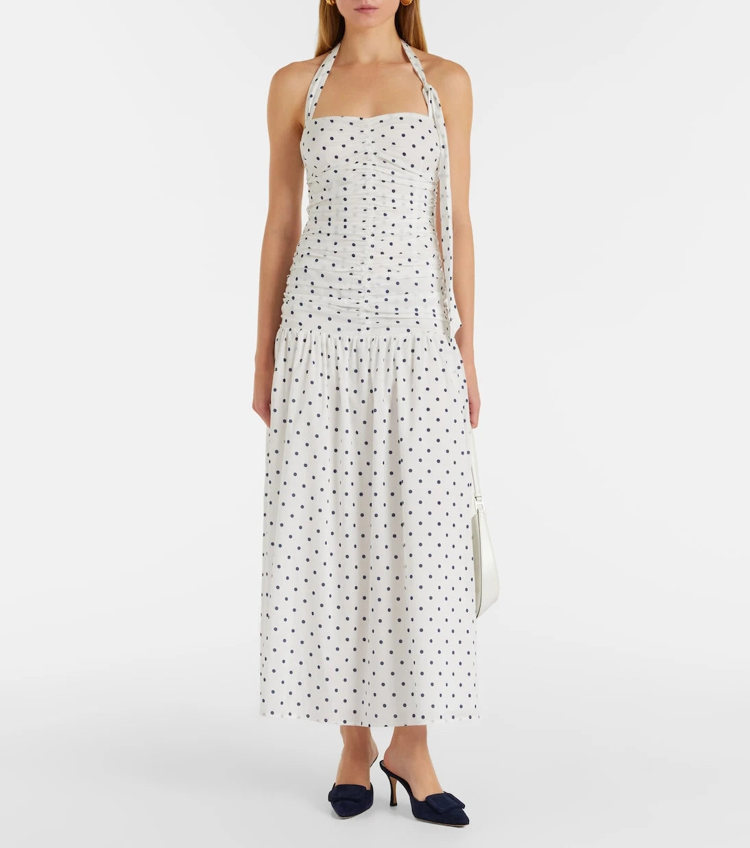 Posse - Edie polka-dot maxi dress
