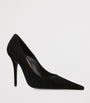 Suede Barbara Pumps 105