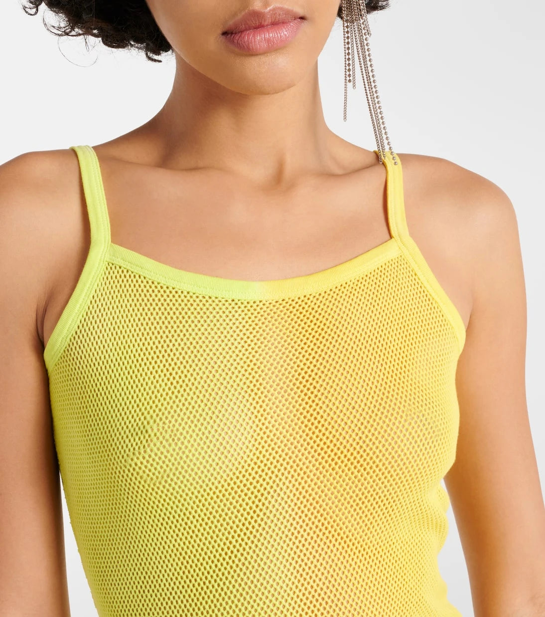 Acne Studios - Etika cotton mesh maxi dress