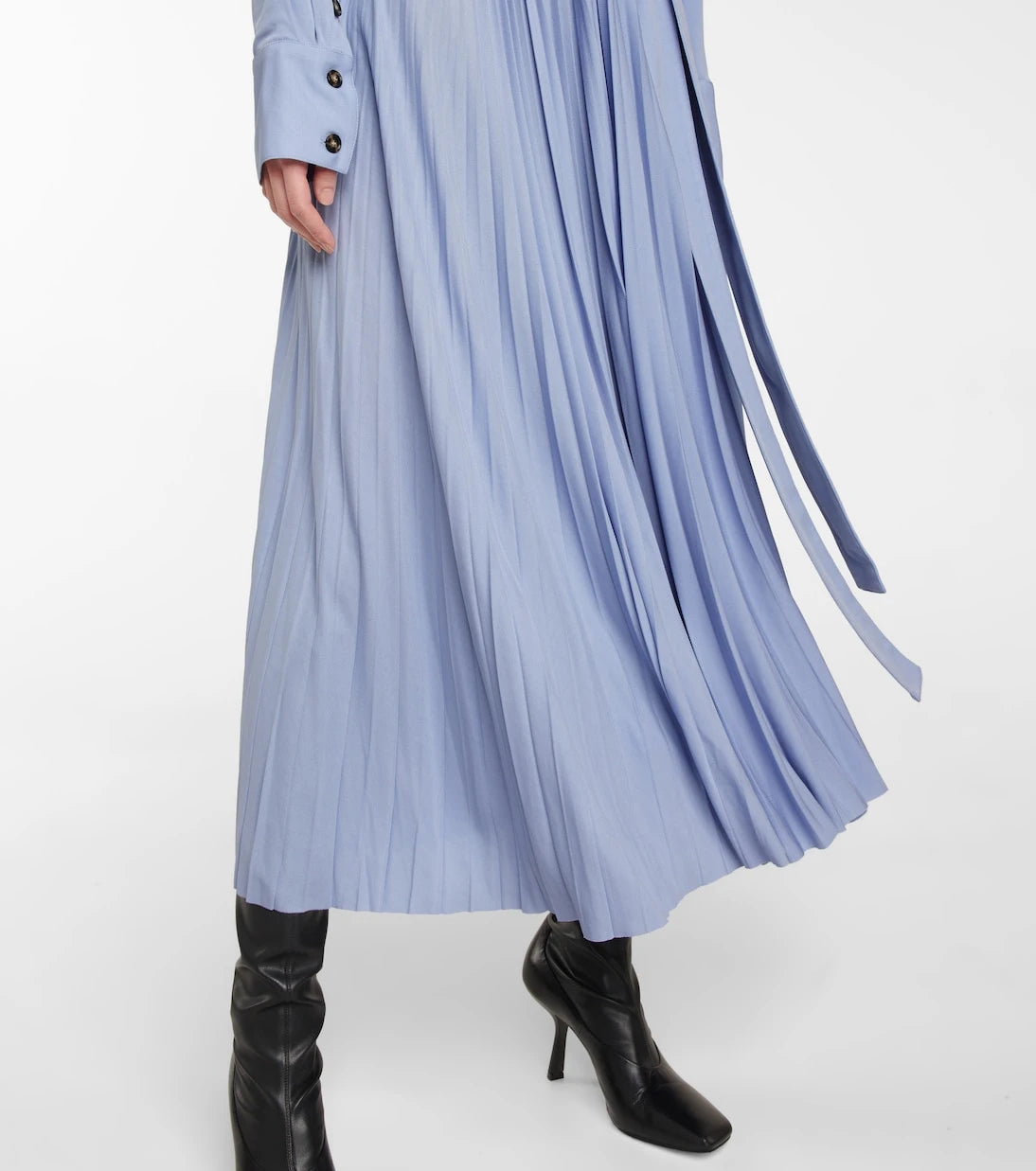 Proenza Schouler - Pleated jersey midi dress