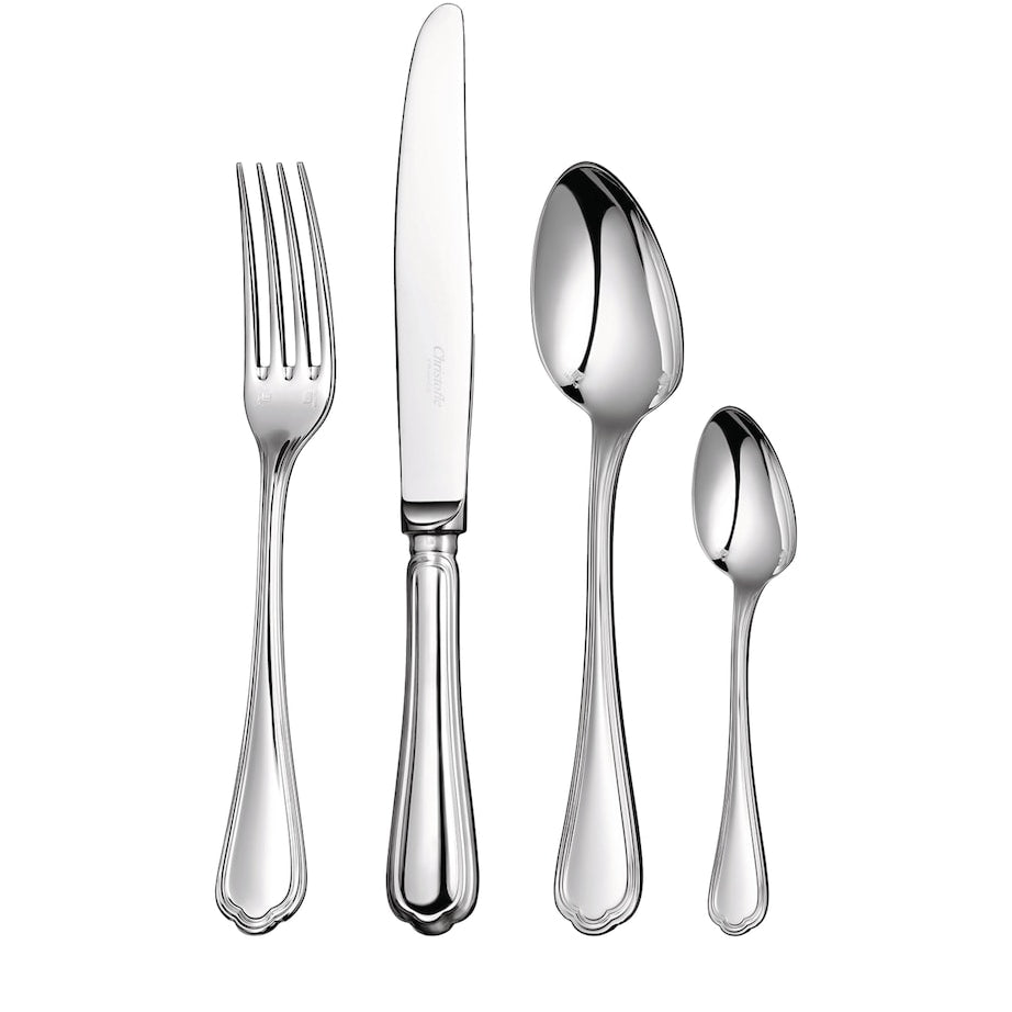 Christofle Spatours Silver-Plated 24-Piece Cutlery Set