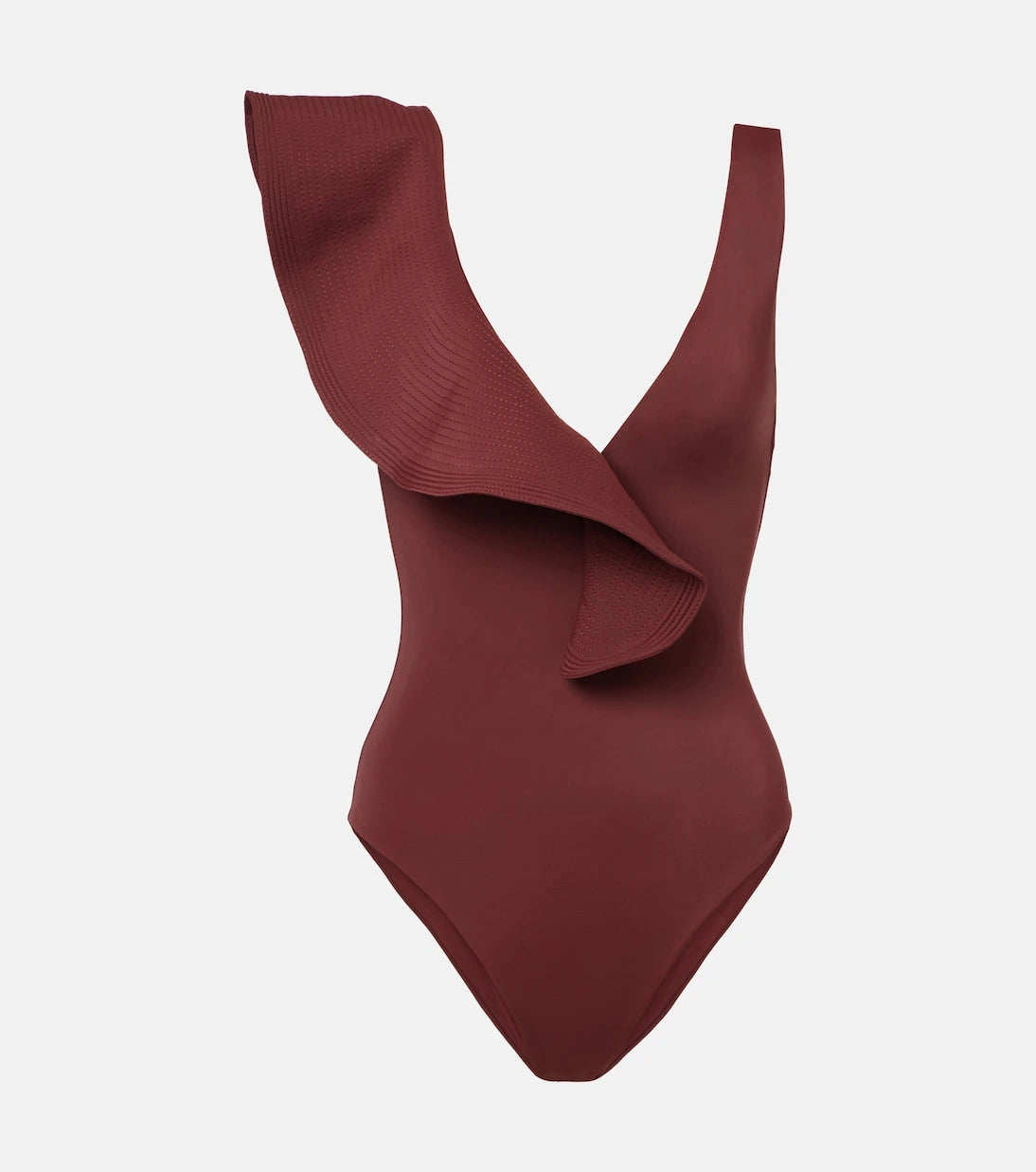 Johanna Ortiz - Boleros asymmetric ruffled swimsuit