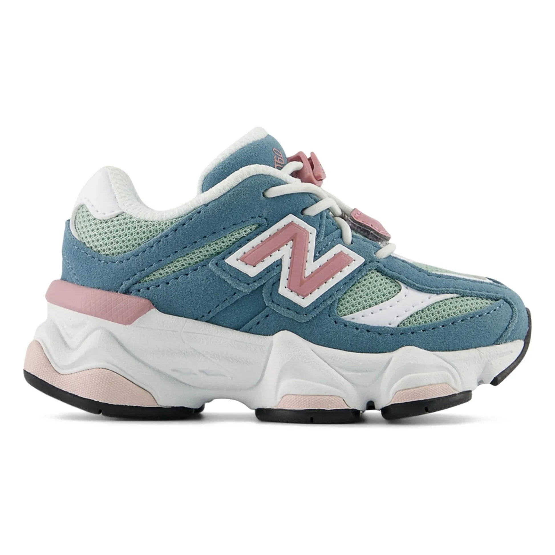 New Balance - Elasticated Lace Sneakers 9060 | Dark green