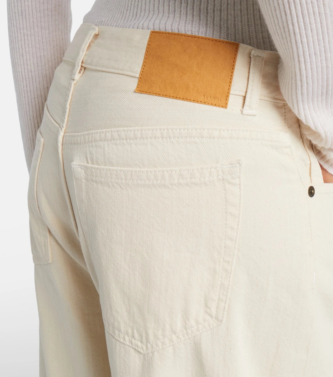 Alanui - Shades Of Eden wide-leg jeans
