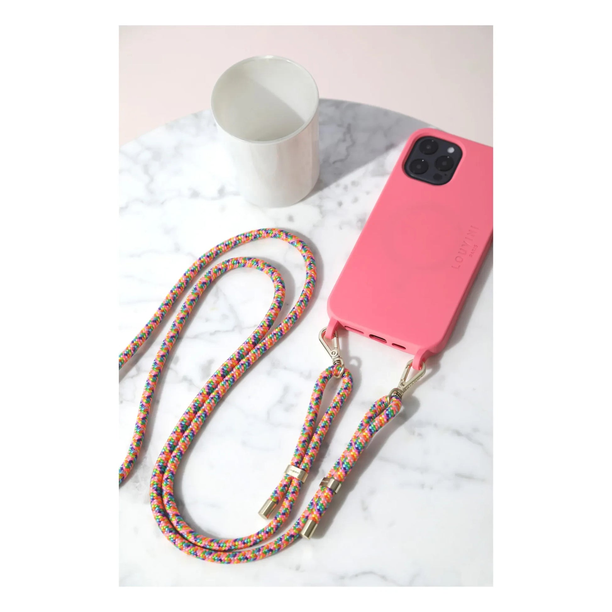 Louvini - Milo Recyclable Plastic MagSafe Phone Case | Pink