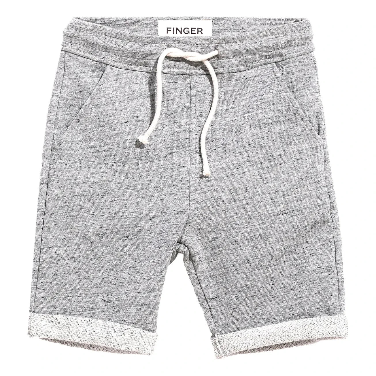 Finger in the nose - New Grounded Plain Shorts  | Grey