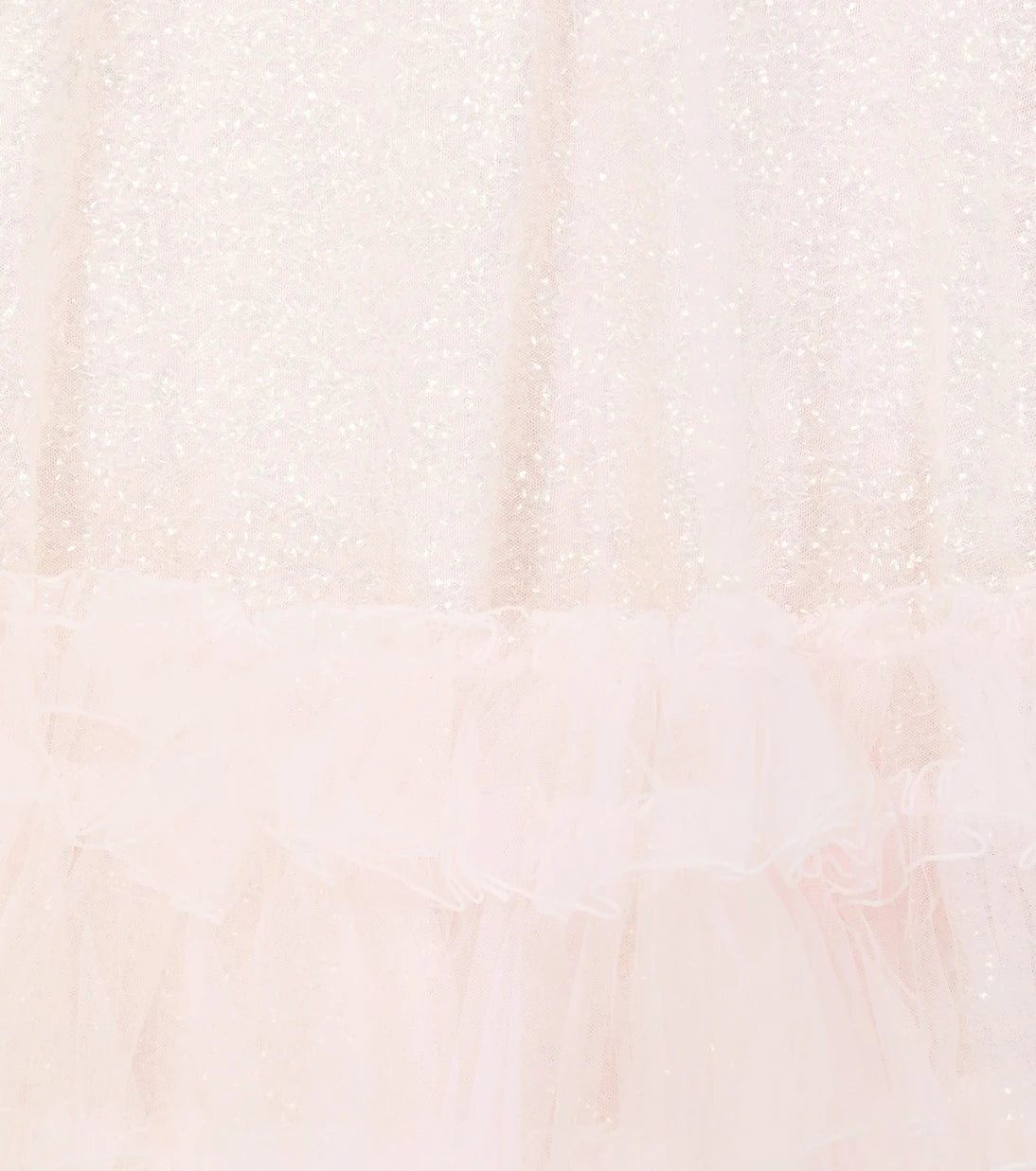 Monnalisa - Embellished tulle dress