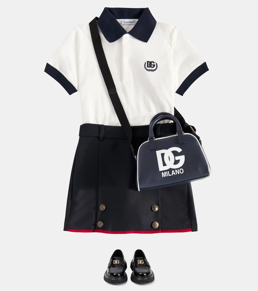 Dolce&Gabbana Kids - Patent leather loafers