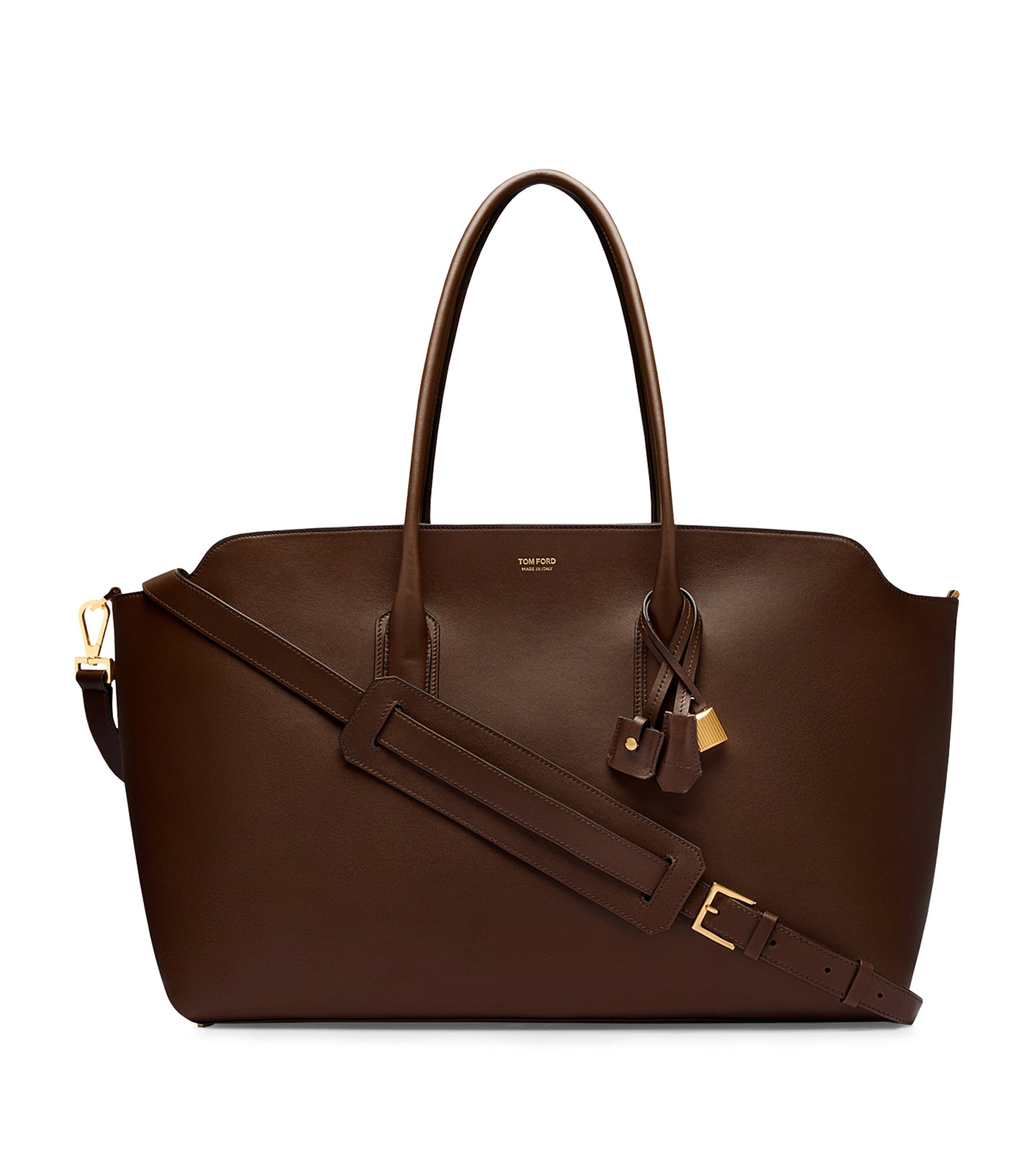 Leather East-West Alexander Tote Bag