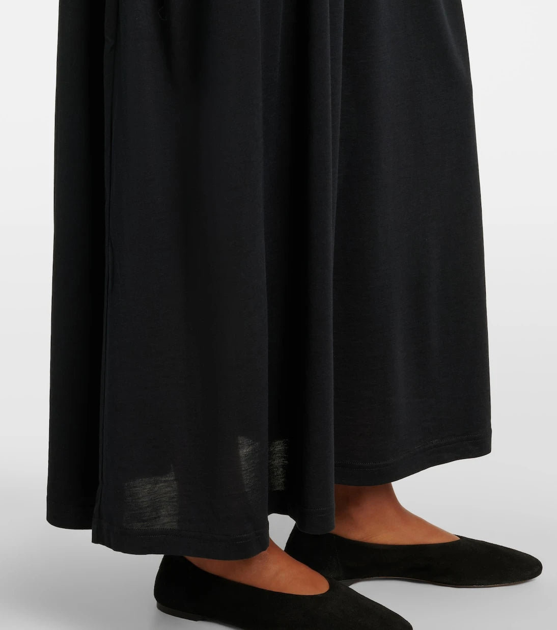 Toteme - Cotton and silk midi dress