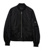 Prada Black Re-Nylon Bomber Jacket