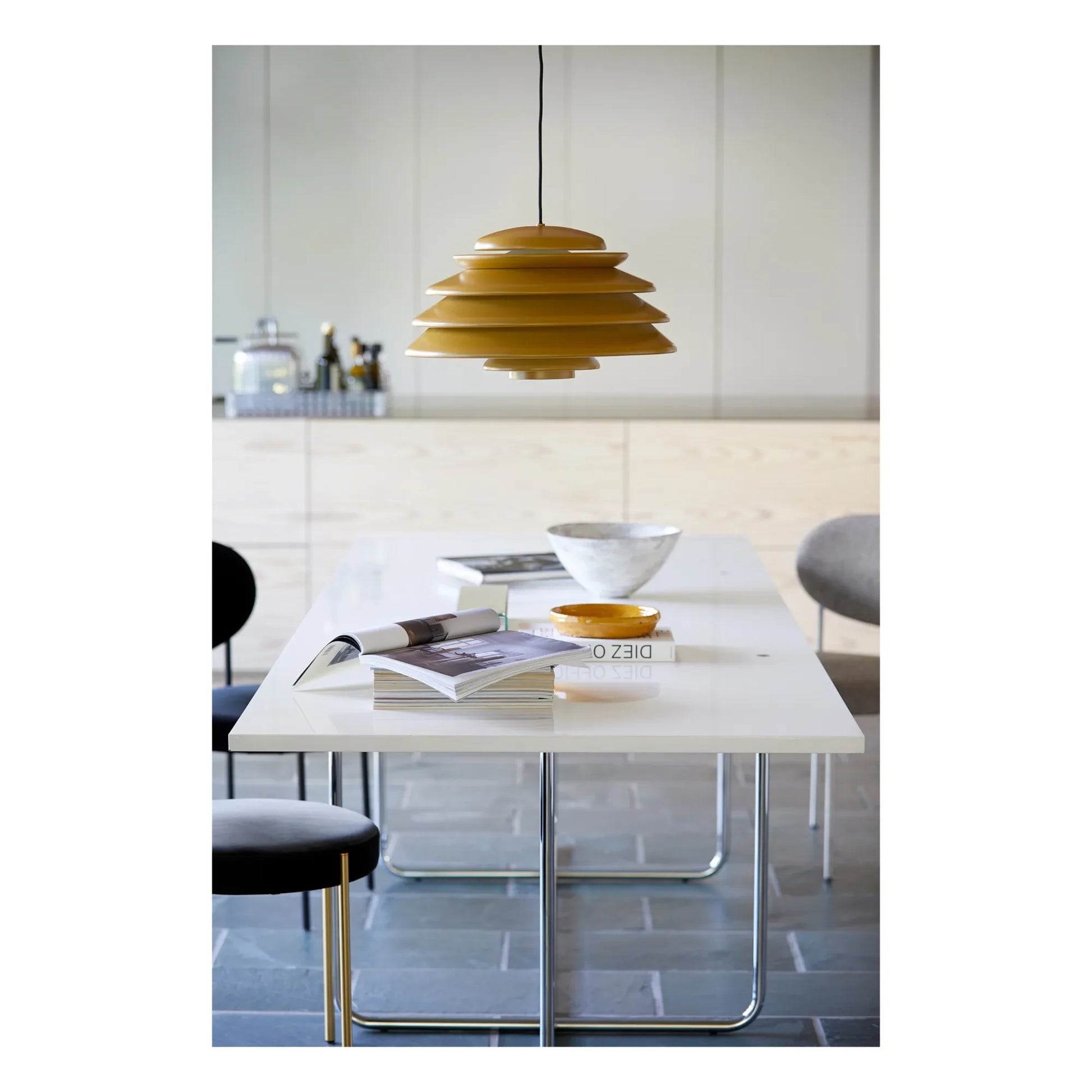 Verpan - Hive Pendant Lamp | Mustard