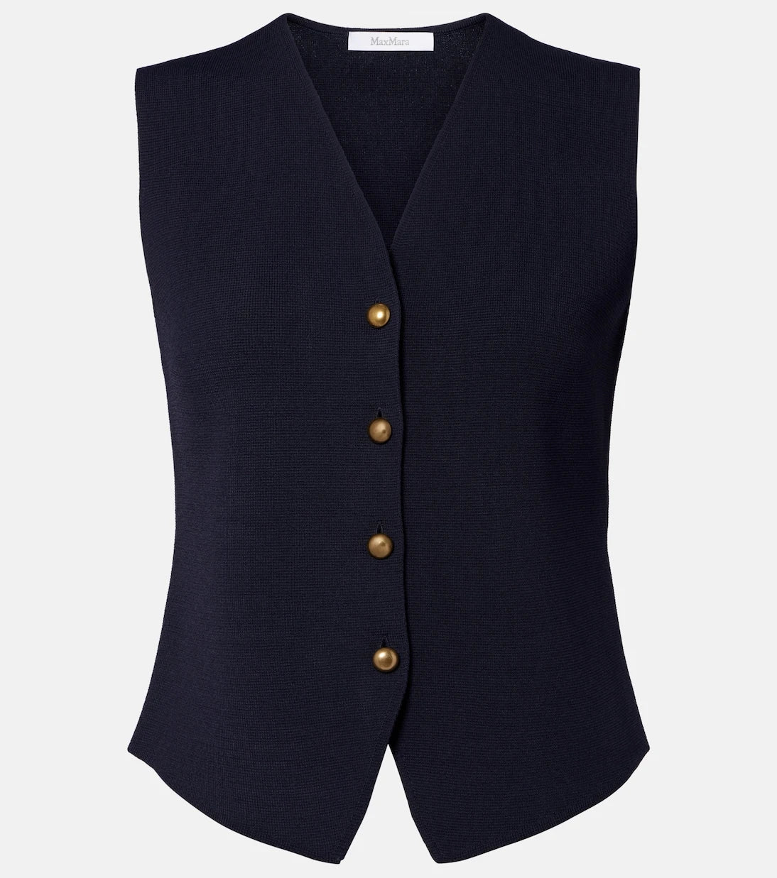 Max Mara - Crêpe vest