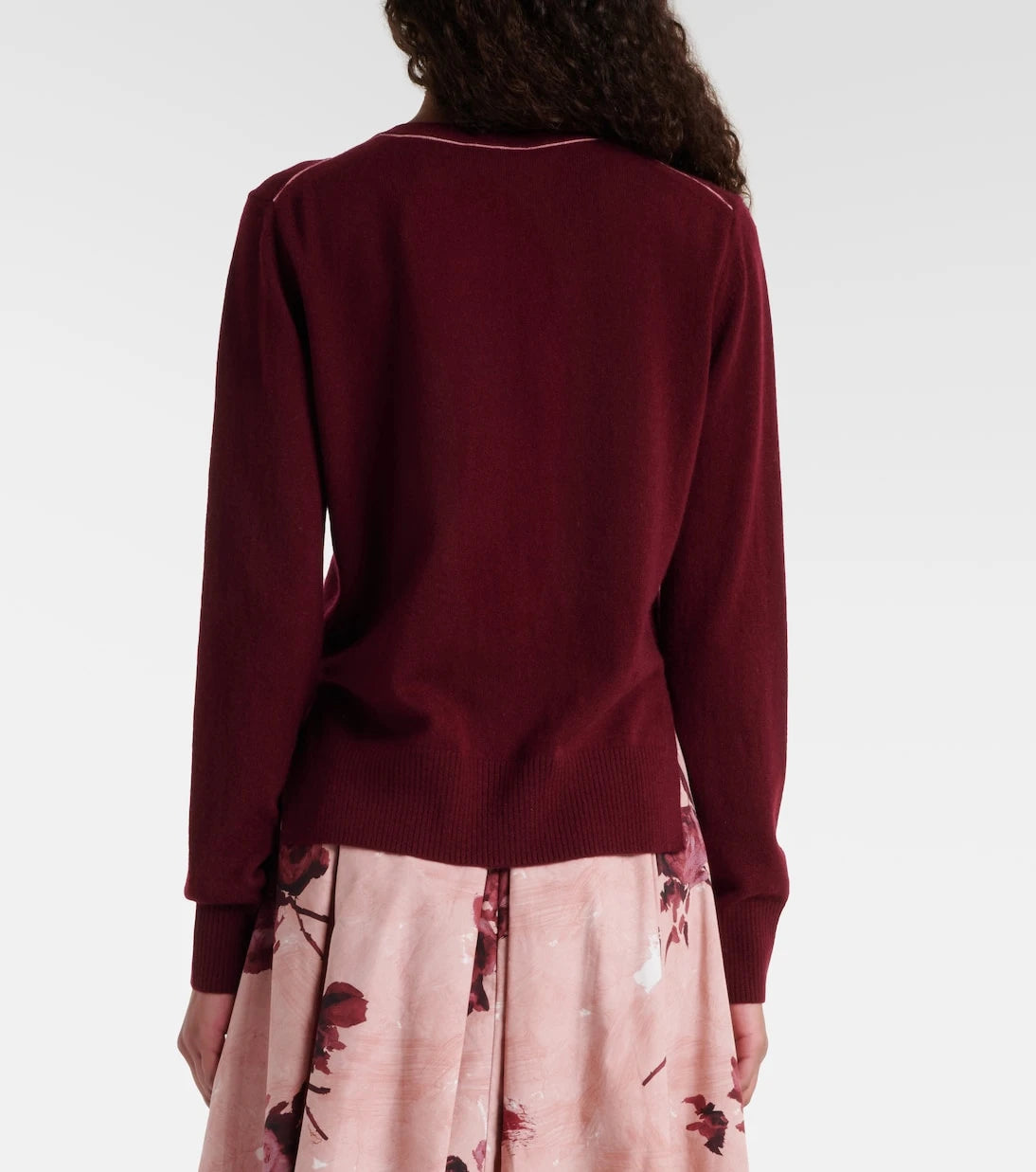 Erdem - Embroidered cashmere and wool cardigan