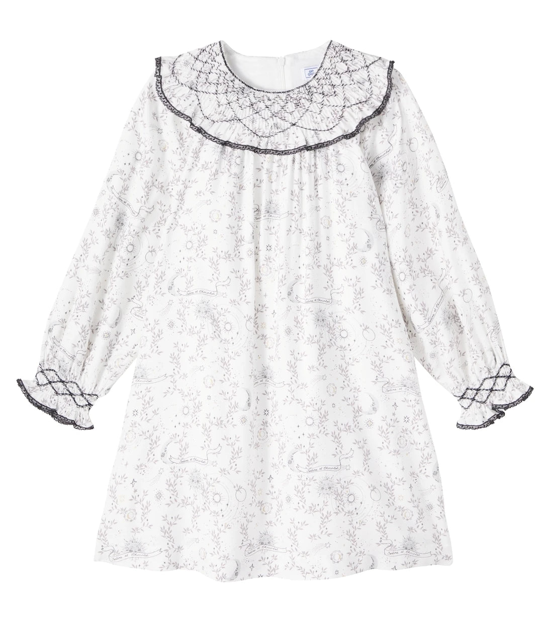 Tartine et Chocolat - Embroidered printed dress