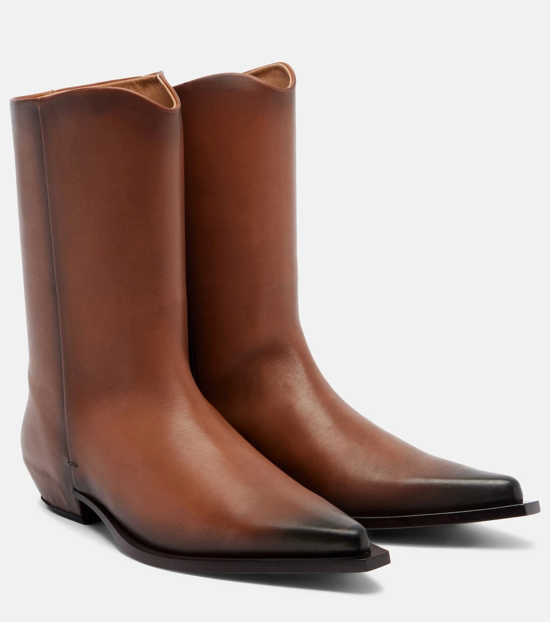 Calvin Klein Collection - Cheer leather cowboy boots