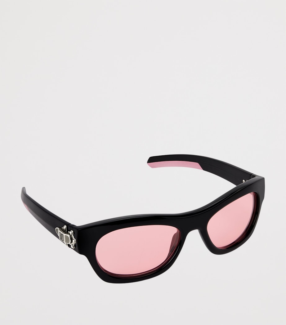 LOUIS VUITTON Frog Round Square Sunglasses
