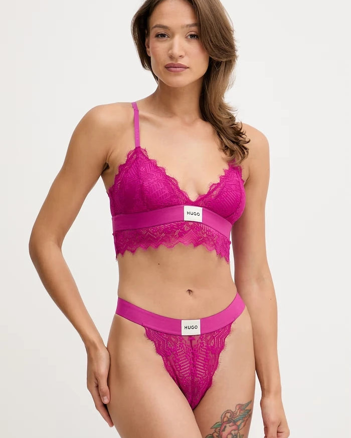 HUGO dantelli kadın brief BRIEF RL LACE