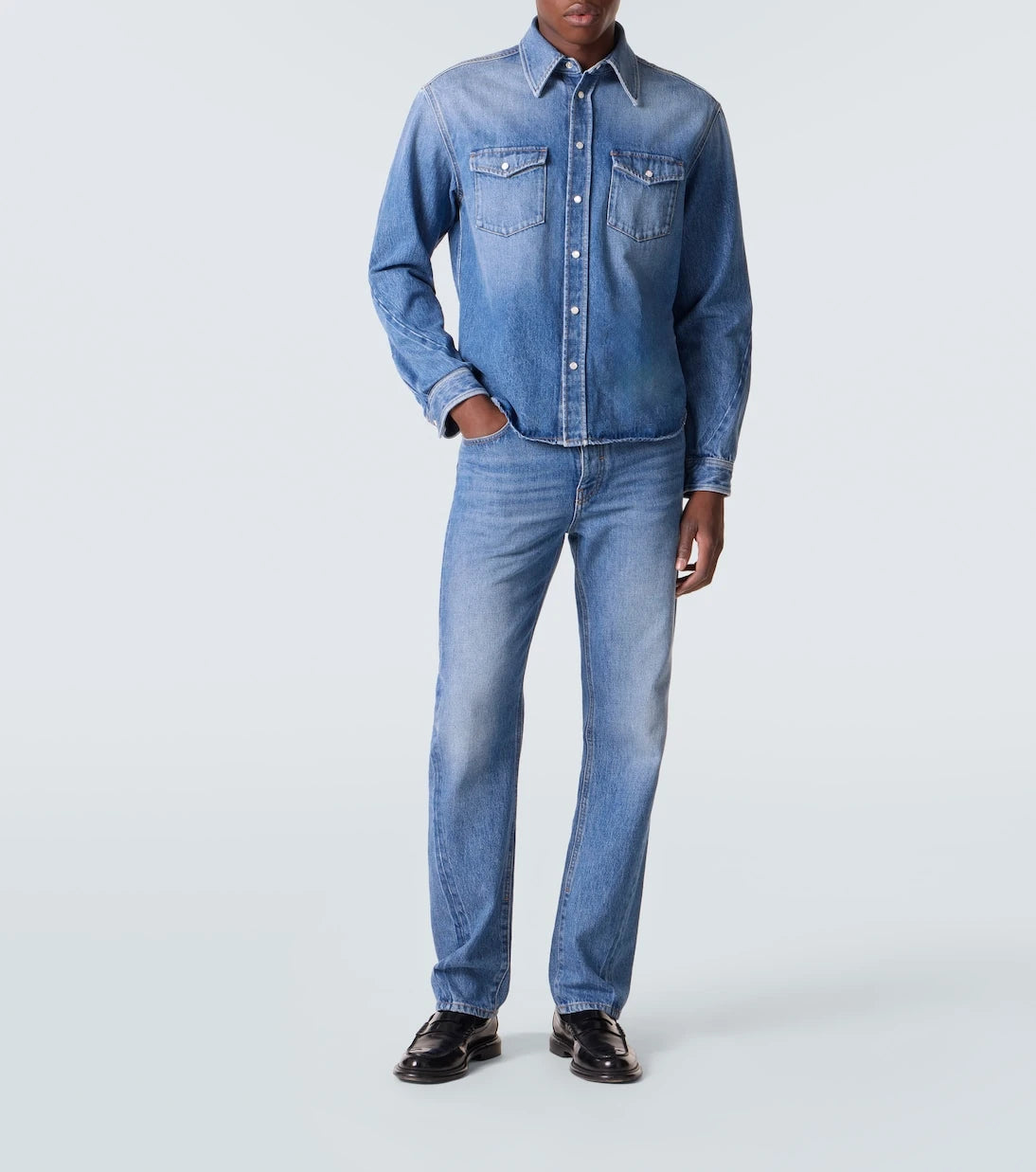 Givenchy - Couture Seam denim shirt