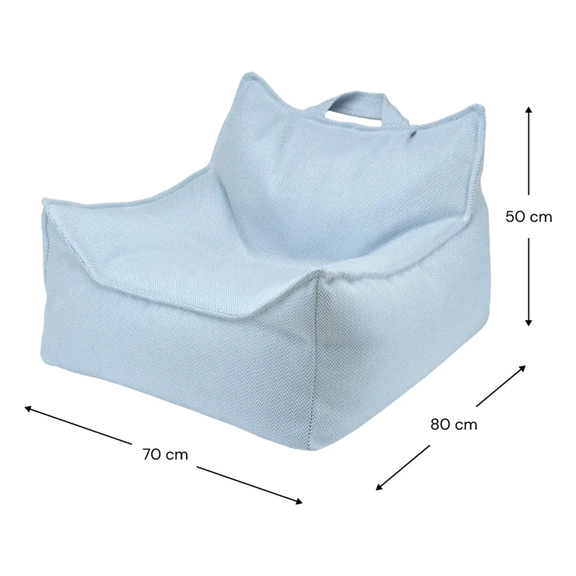 Wigiwama - Outdoor armchair | Light blue