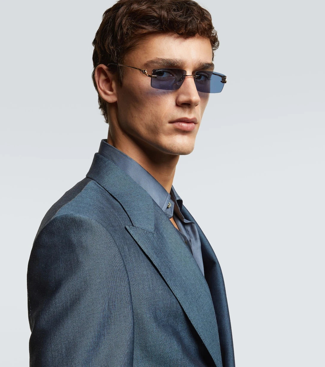 Cartier Eyewear Collection - Panthère De Cartier rectangular sunglasses