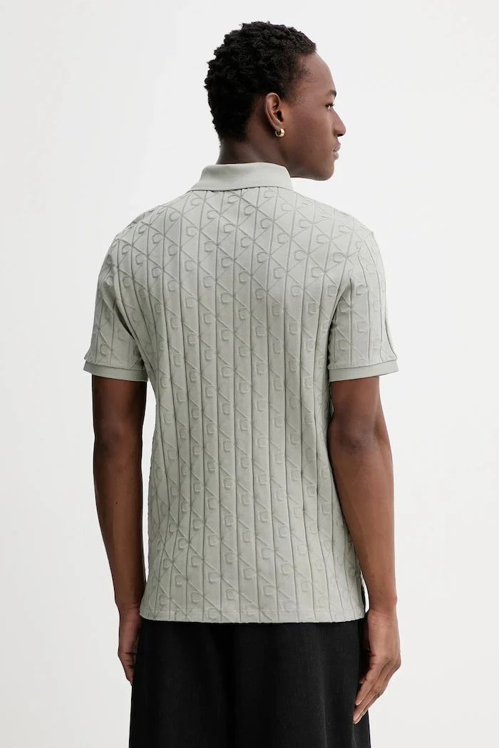 Calvin Klein Yakalı Pamuklu Tişört