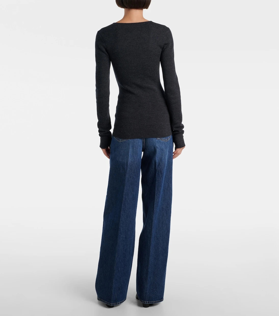 Toteme - Compact wool-blend sweater