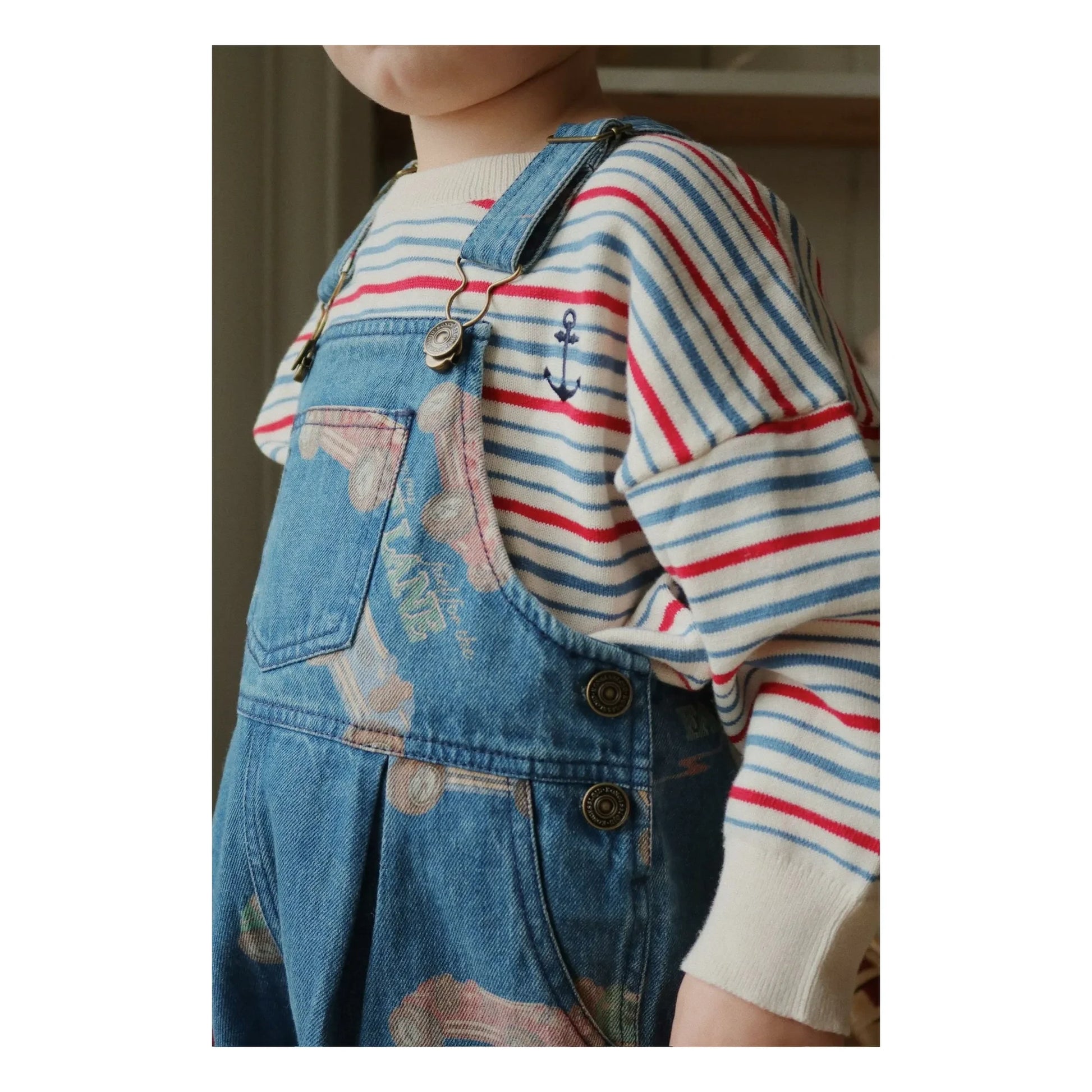 Konges Sløjd - Manis Striped Sweater | Ecru