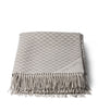 Double Wool-Cashmere Symbole Throw