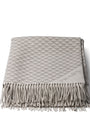 Double Wool-Cashmere Symbole Throw