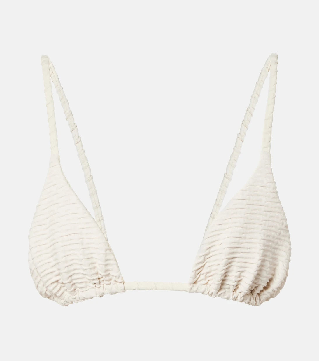Jade Swim - Via üçgen bikini üstü