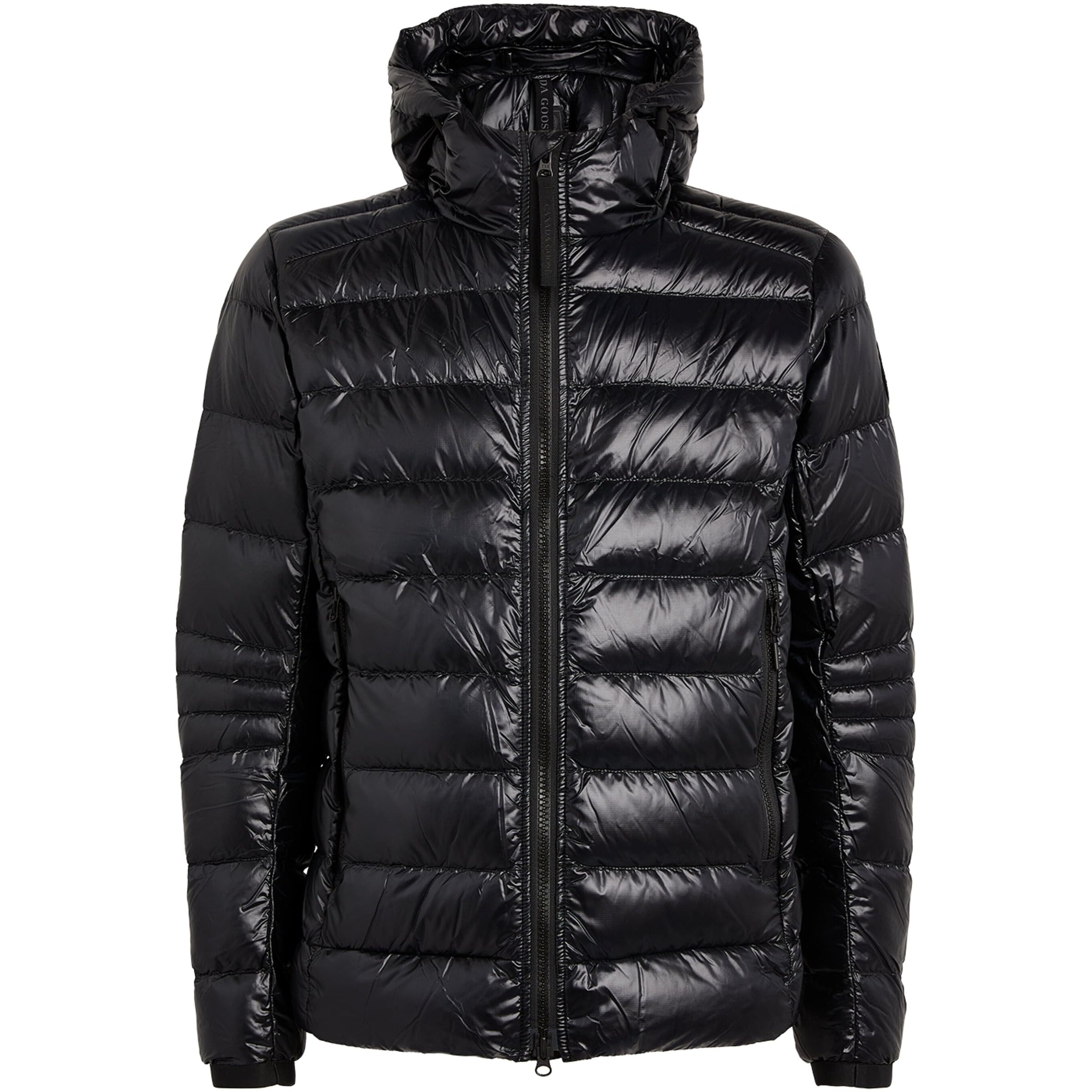 Black Crofton Hooded Jacket