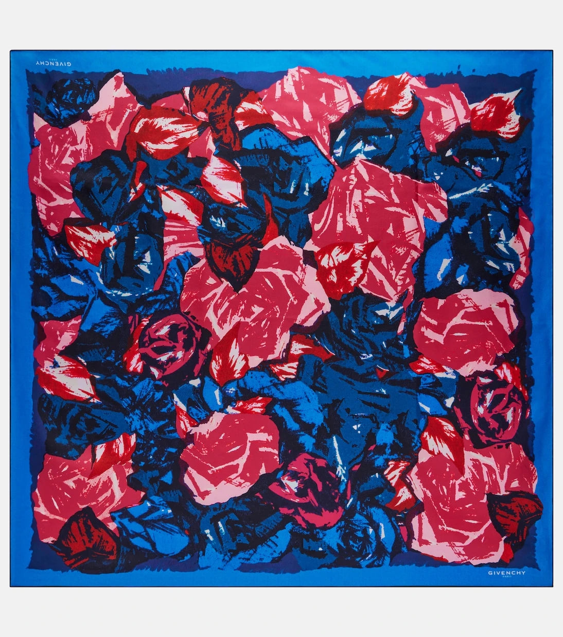 Givenchy - Printed silk scarf