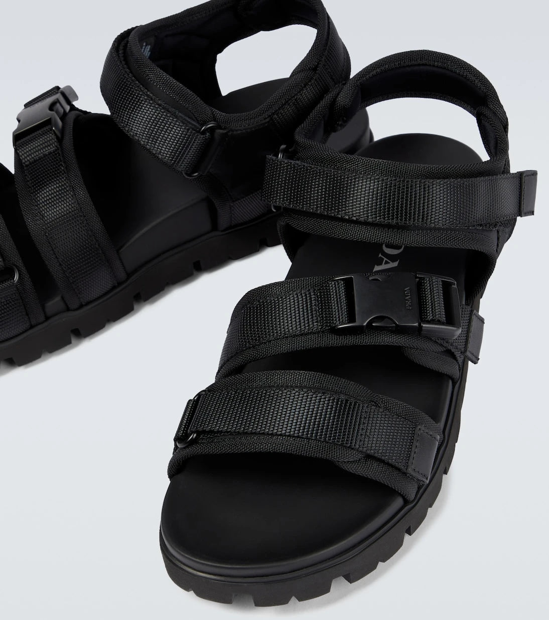 Prada - Strapped nylon sandals
