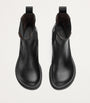Bottega Veneta Black Leather Cliff Chelsea Boots