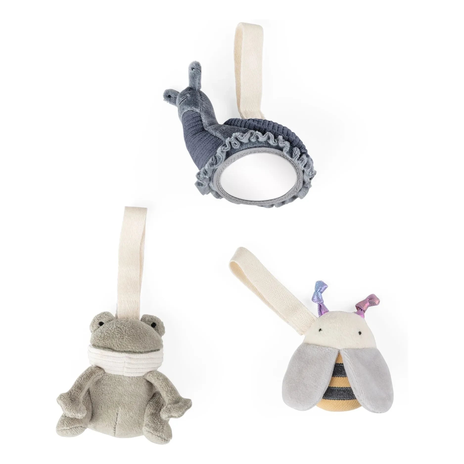 Sebra - Hanging toys - Set of 3