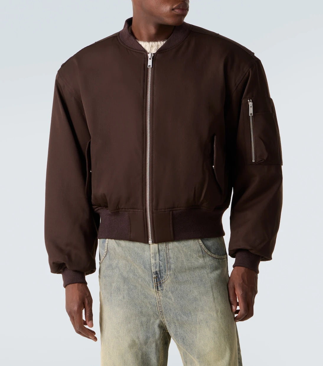 Entire Studios - Oversized wool bomber jacket