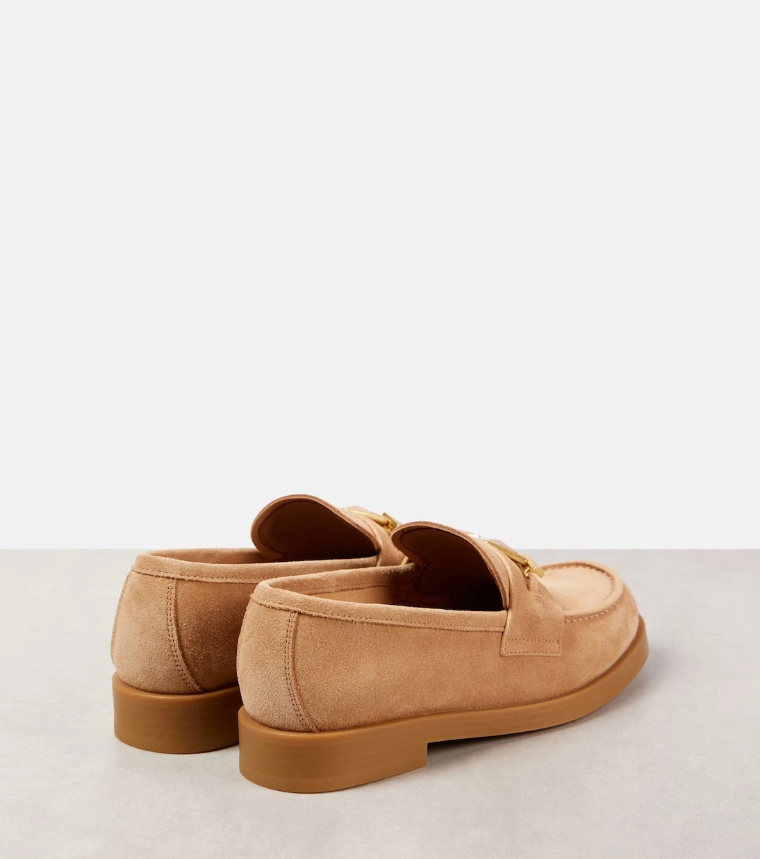 Jimmy Choo - Maddie Diamond suede loafers